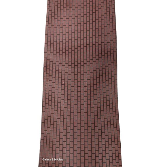 Vintage Dicken's Christmas Village Cobblestone Brick Road Set 35"x5" & 23"x5" - Picture 3 of 6